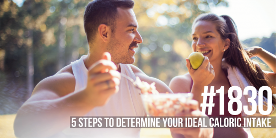 1830: Five Steps to Determine Your ideal Caloric Intake