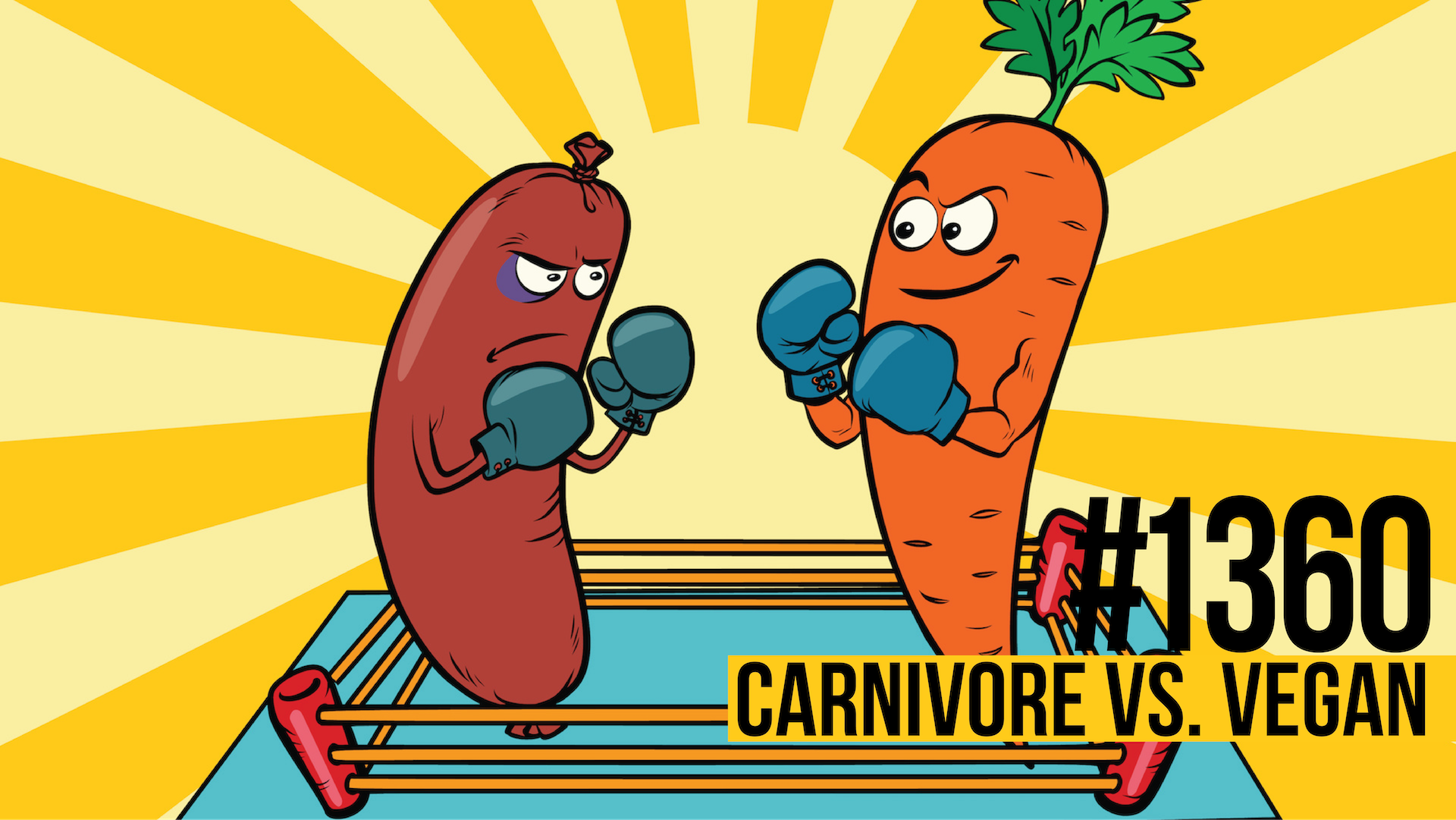 1360: Carnivore Vs. Vegan With Dr. Will Bulsiewicz & Dr. Paul Saladino