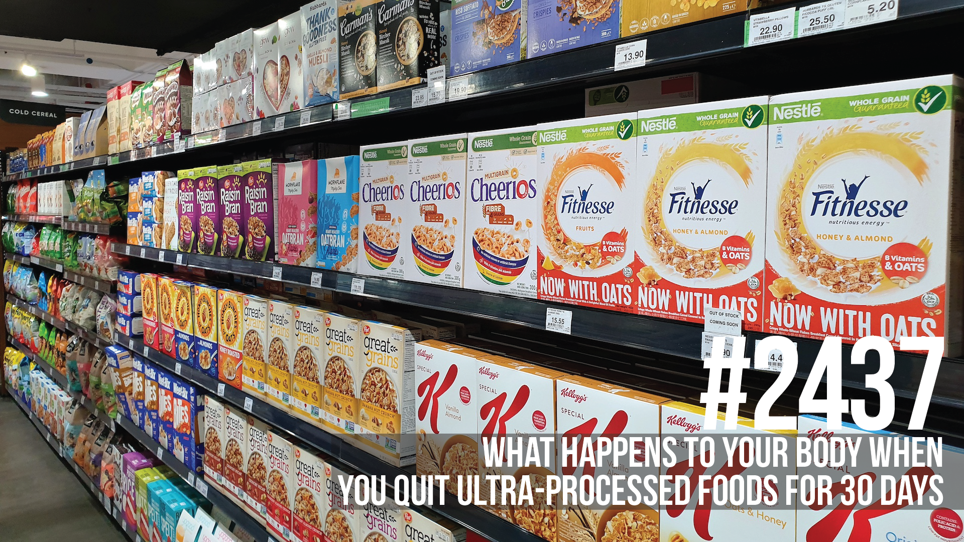 2437: What Happens to Your Body When You Quit Ultra-Processed Foods for 30 Days